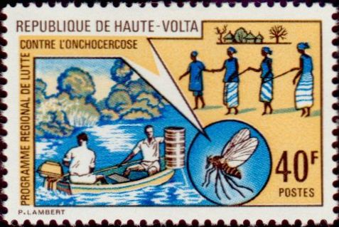 Timbre Haute-Volta / Burkina Faso Y&T N258