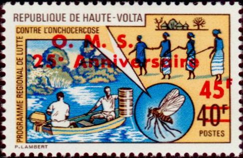 Timbre Haute-Volta / Burkina Faso Y&T N286