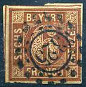 Timbre Royaume de Bavire (1849-1920) Y&T N3