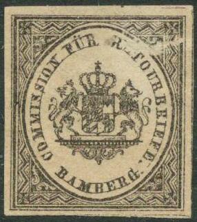 Timbre Royaume de Bavire (1849-1920) Y&T NRET3