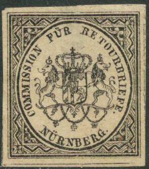 Timbre Royaume de Bavire (1849-1920) Y&T NRET5