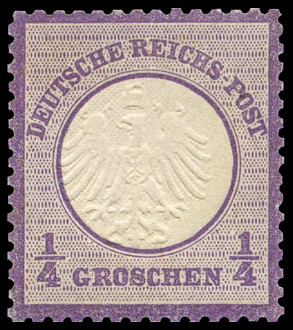 Timbre Empire allemand (1872-1945) Y&T N1