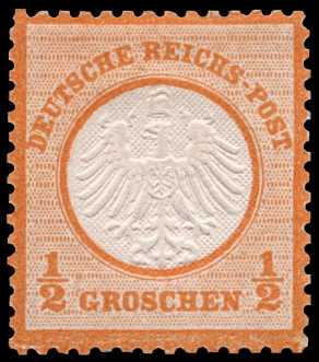 Timbre Empire allemand (1872-1945) Y&T N3