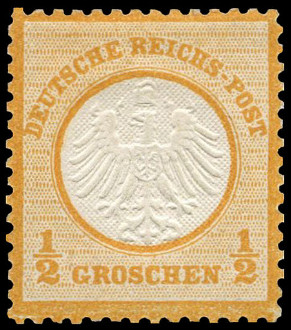 Timbre Empire allemand (1872-1945) Y&T N3a