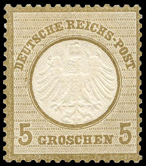Timbre Empire allemand (1872-1945) Y&T N6