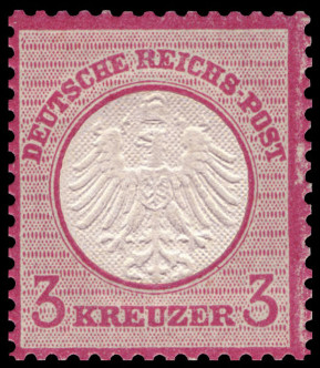 Timbre Empire allemand (1872-1945) Y&T N9