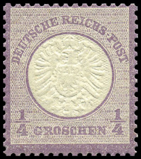 Timbre Empire allemand (1872-1945) Y&T N13