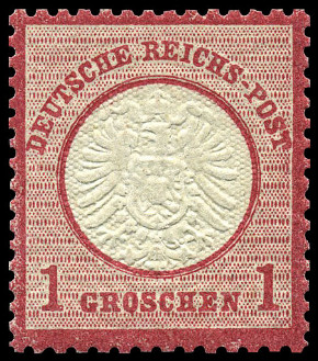 Timbre Empire allemand (1872-1945) Y&T N16