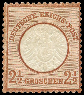 Timbre Empire allemand (1872-1945) Y&T N18