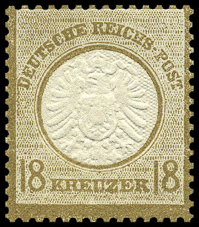 Timbre Empire allemand (1872-1945) Y&T N25
