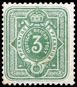 Timbre Empire allemand (1872-1945) Y&T N30