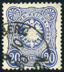 Timbre Empire allemand (1872-1945) Y&T N33