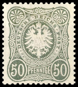 Timbre Empire allemand (1872-1945) Y&T N35A