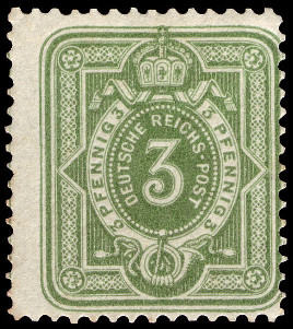 Timbre Empire allemand (1872-1945) Y&T N36