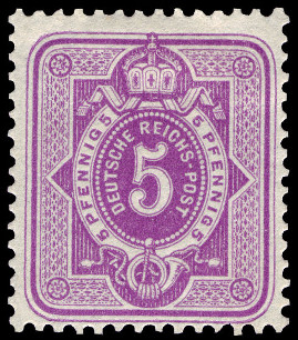Timbre Empire allemand (1872-1945) Y&T N37
