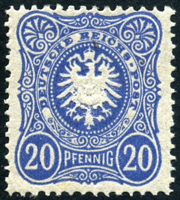 Timbre Empire allemand (1872-1945) Y&T N39