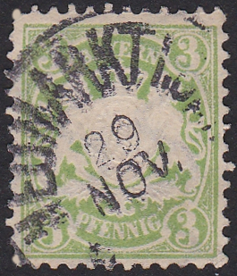 Timbre Royaume de Bavire (1849-1920) Y&T N48