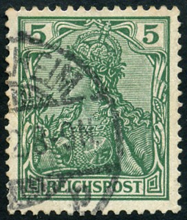 Timbre Empire allemand (1872-1945) Y&T N53