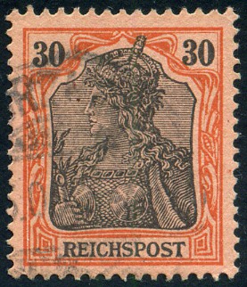 Timbre Empire allemand (1872-1945) Y&T N57