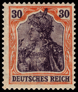 Timbre Empire allemand (1872-1945) Y&T N87