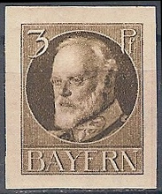 Timbre Royaume de Bavire (1849-1920) Y&T N94B
