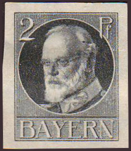Timbre Royaume de Bavire (1849-1920) Y&T N110B