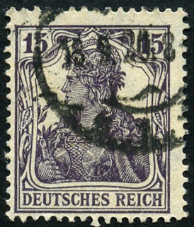 Timbre Empire allemand (1872-1945) Y&T N100