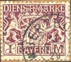 Timbre Royaume de Bavire (1849-1920) Y&T NSE29