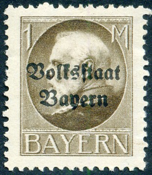 Timbre Royaume de Bavire (1849-1920) Y&T N130A
