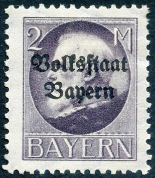 Timbre Royaume de Bavire (1849-1920) Y&T N131A