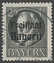 Timbre Royaume de Bavire (1849-1920) Y&T N158A