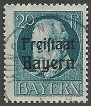 Timbre Royaume de Bavire (1849-1920) Y&T N157A