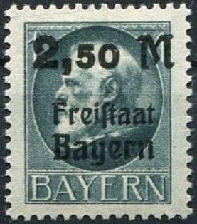 Timbre Royaume de Bavire (1849-1920) Y&T N176A