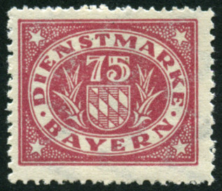 Timbre Royaume de Bavire (1849-1920) Y&T NSE52