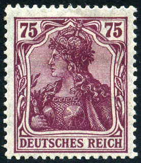 Timbre Empire allemand (1872-1945) Y&T N126