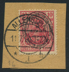 Timbre Olsztyn, Allenstein (1920) Y&T N16