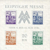 Timbre Saxe Occidentale (1945-1946) Y&T NBF1