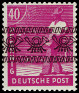 Timbre Bizone (Anglo-amricaine, 1945-1949) Y&T N32-II