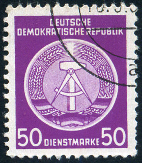 Timbre Allemagne orientale/R.D.A. (1950-1990) Y&T NSE14