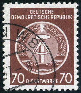 Timbre Allemagne orientale/R.D.A. (1950-1990) Y&T NSE16