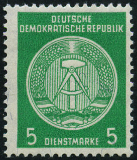 Timbre Allemagne orientale/R.D.A. (1950-1990) Y&T NSE50A