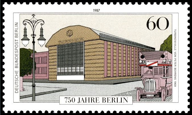 Timbre Berlin, secteur occidental (1948-1990) Y&T N736