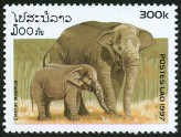 Timbre Laos (Royaume & Rp.) Y&T N1277