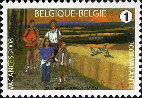 Timbre Belgique Y&T N3773