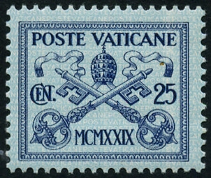 Timbre Vatican Y&T N29