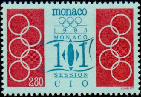 Timbre Monaco Y&T N1895