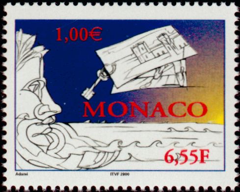 Timbre Monaco Y&T N2240