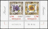 Timbre Monaco Y&T N2575-76
