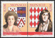Timbre Monaco Y&T N2847-48