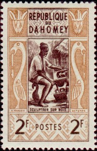 Timbre Dahomey / Bnin Y&T N160